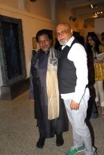 Satish Gupta Pritish Nandy at satish gupta art event in Mumbai on 12th Feb 2013.jpg